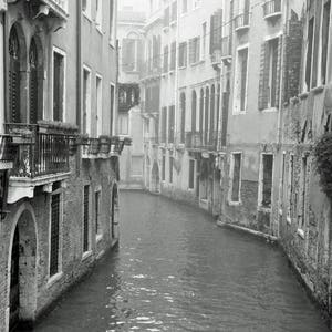 Venice Italy, Travel Decor, Set of 6 Prints, Black and White Photography, Gallery Wall, Print Set, Europe, Fine Art Print, Vertical Wall Art image 7