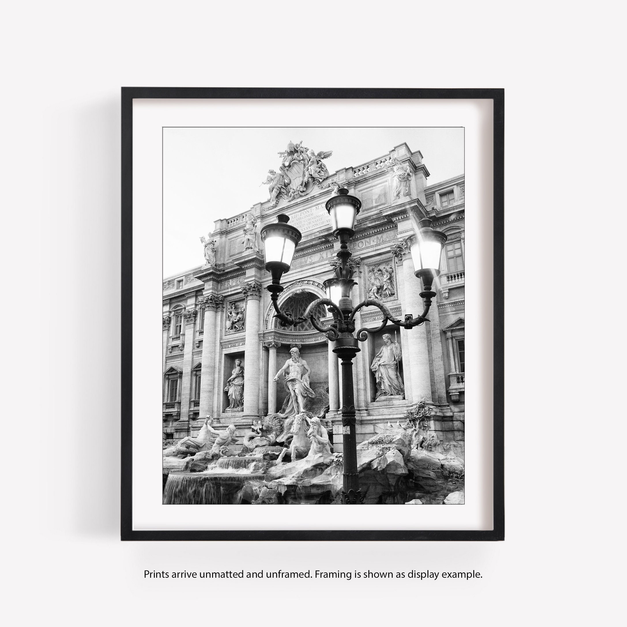 Trevi Fountain - 10 Tote Bag by AM FineArtPrints - AM