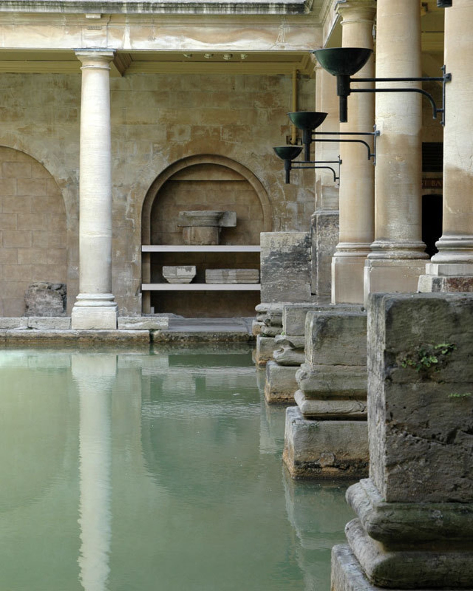Bath England Photography Roman Bath Black and White Fine - Etsy