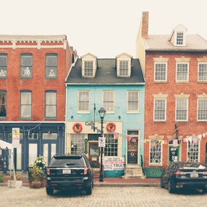 Baltimore Wall Art Print, Fells Point, Baltimore Photography, Cat&#39;s Eye Pub, Baltimore Gift