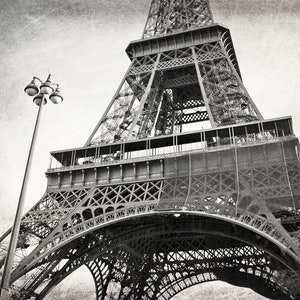 Paris Wall Art, Paris Print Set, Black and White Photography, Gallery Wall, Paris Decor, Eiffel Tower, Travel Decor, Set of 9 Prints image 4