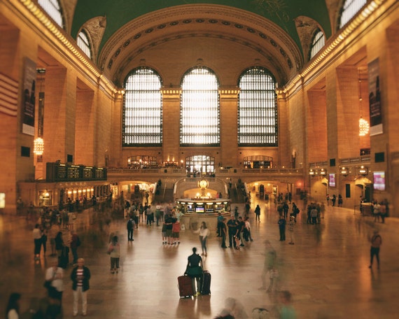 New York Druck Grand Central Station Schwarz Und Weiss Fotografie Nyc Wandkunst New York City Kunst Buro Dekor Stadt Drucke