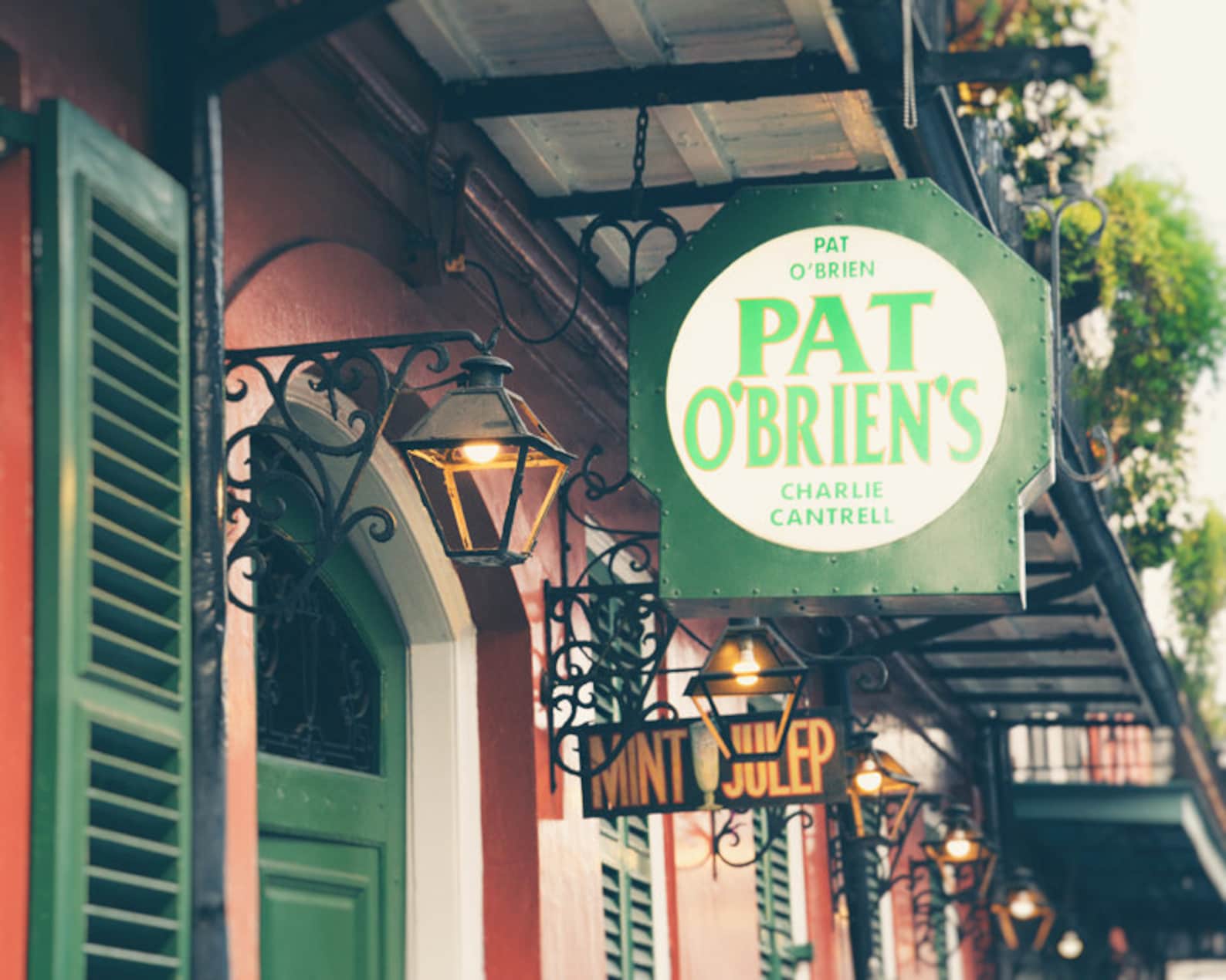 Pat O'brien's, New Orleans Photography Print, Bourbon Street French
