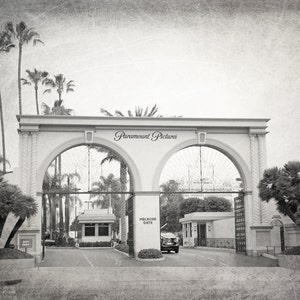 Hollywood, Paramount Pictures, Los Angeles Print, Movies, California, LA Wall Art, Photography, Fine Art Print, Color or Black and White
