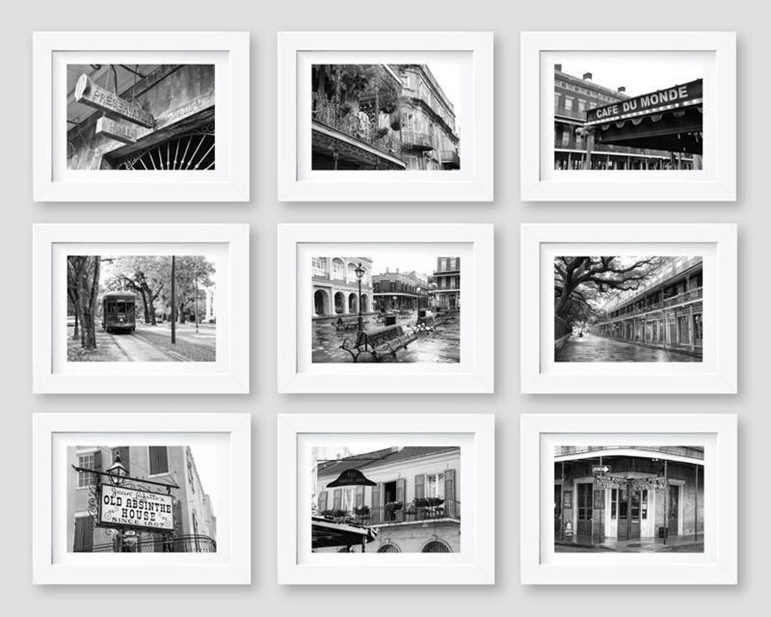 New Orleans Art, New Orleans Print Set, Wall Art, Photography, French ...