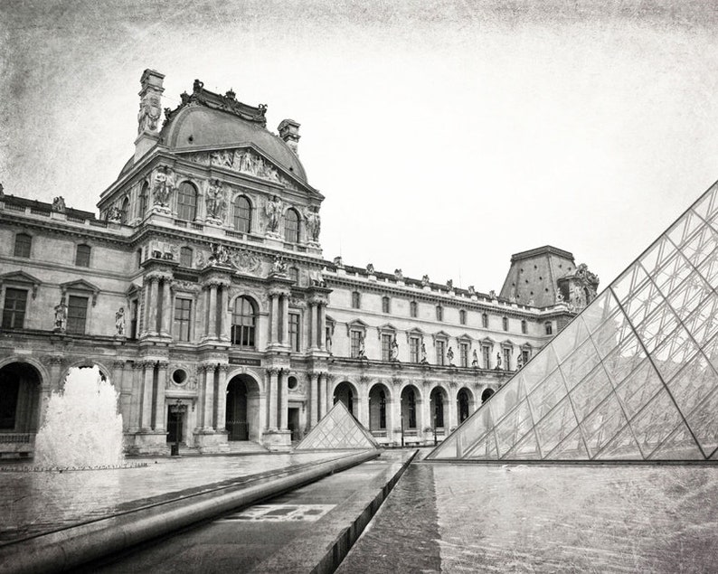 Paris Wall Art, Paris Print Set, Black and White Photography, Gallery Wall, Paris Decor, Eiffel Tower, Travel Decor, Set of 9 Prints image 3