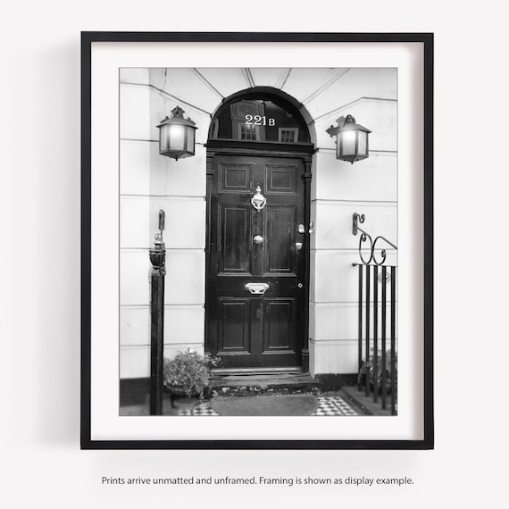 SHERLOCKページ Sherlock Holmes, 221b Baker Street, London Photography Wall