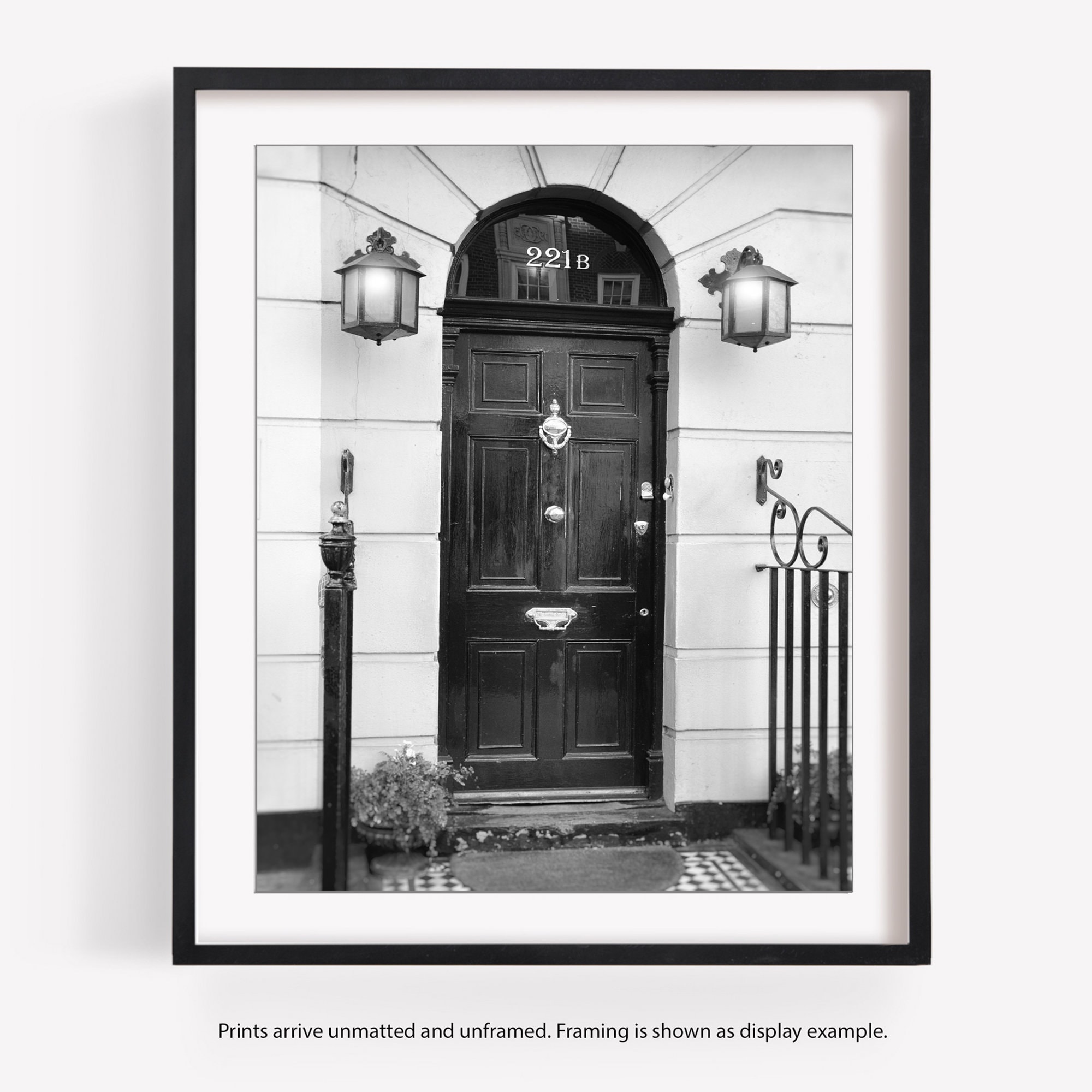 SHERLOCKページ Sherlock Holmes, 221b Baker Street, London Photography Wall
