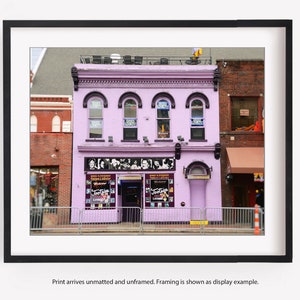 Tootsies Orchid Lounge Nashville, Country Music Bar, Honky Tonk, Color or Black and White Photography, Nashville Wall Art Print