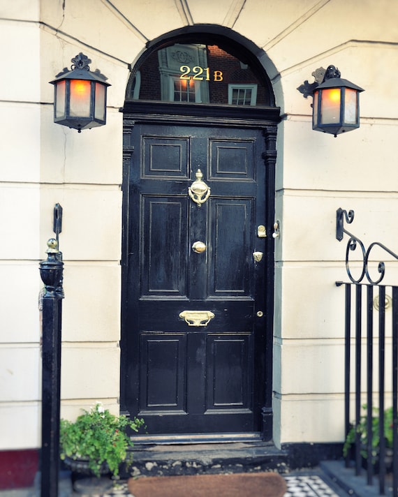 Sherlock Holmes, 221b Baker Street, London Photography Wall