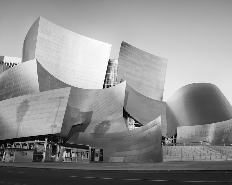 Los Angeles Prints Black and White Photography Los Angeles Etsy