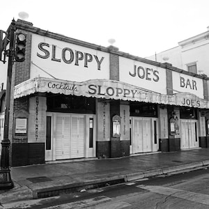 Key West, Sloppy Joes Bar, Florida Wall Art, Key West Bar, Home Decor, Florida Keys Gift