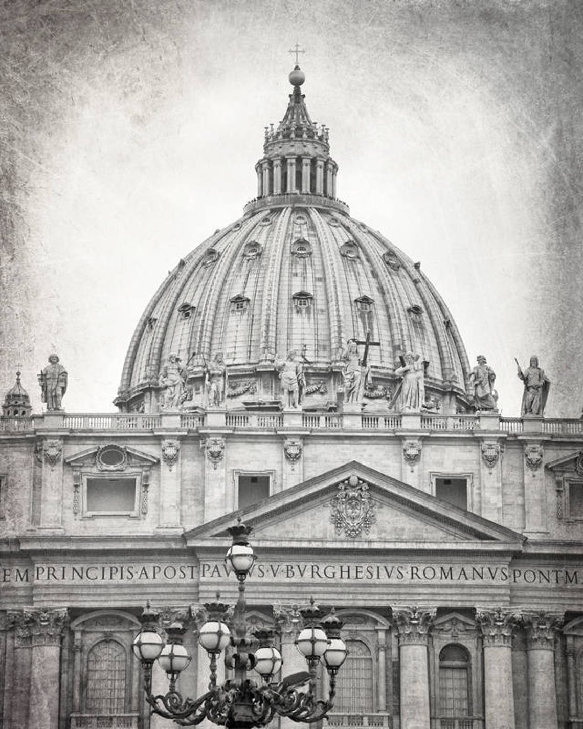 Rome Wall Art Travel Decor Black and White Photography Rome | Etsy