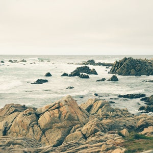Northern California Coast, Landscape Photography, Beach Decor, Monterey