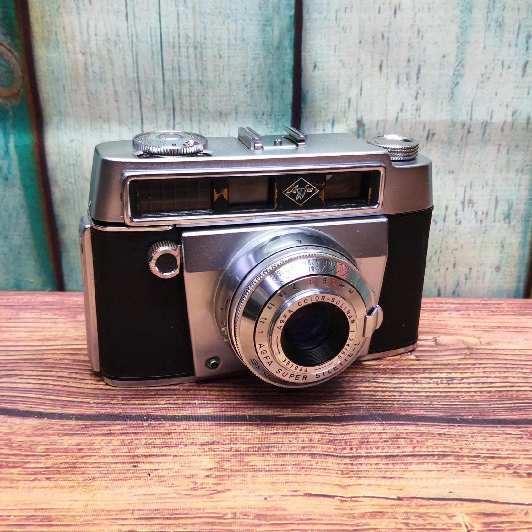 Serviced 1950s Agfa Super Silette-l 35mm Film Camera Built in