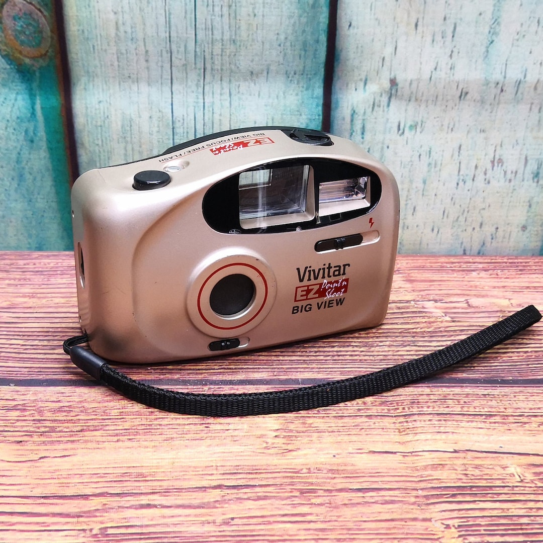 1990s Vivitar EZ Point N Shoot 35mm Film Camera With Flash - Etsy