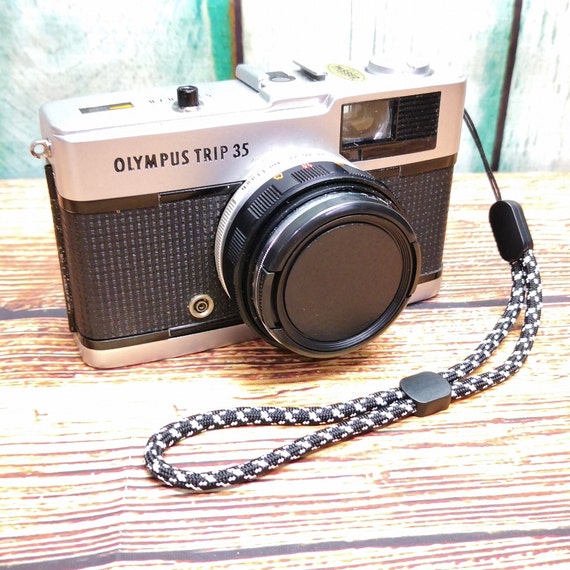 Olympus Trip 35 Lens Cap & Braided Nylon Wrist Strap - Etsy