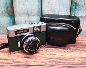 Serviced 1950s Halina 35X 35mm Film Camera in Grey - 45mm F3.5