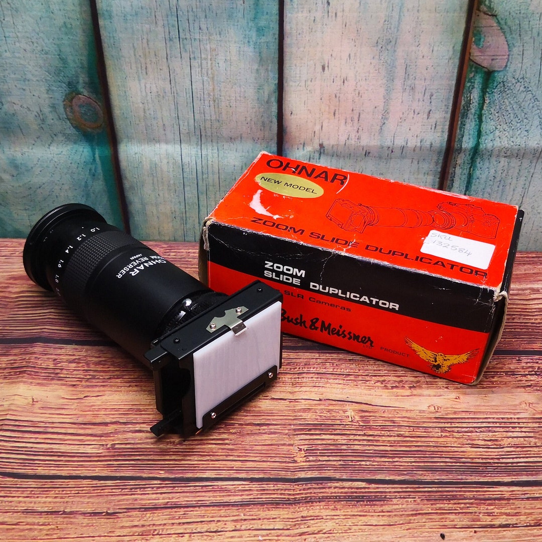 Nikon Ohnar 35mm Slide Duplicator for Nikon F Mount FX DX Copy 35mm
