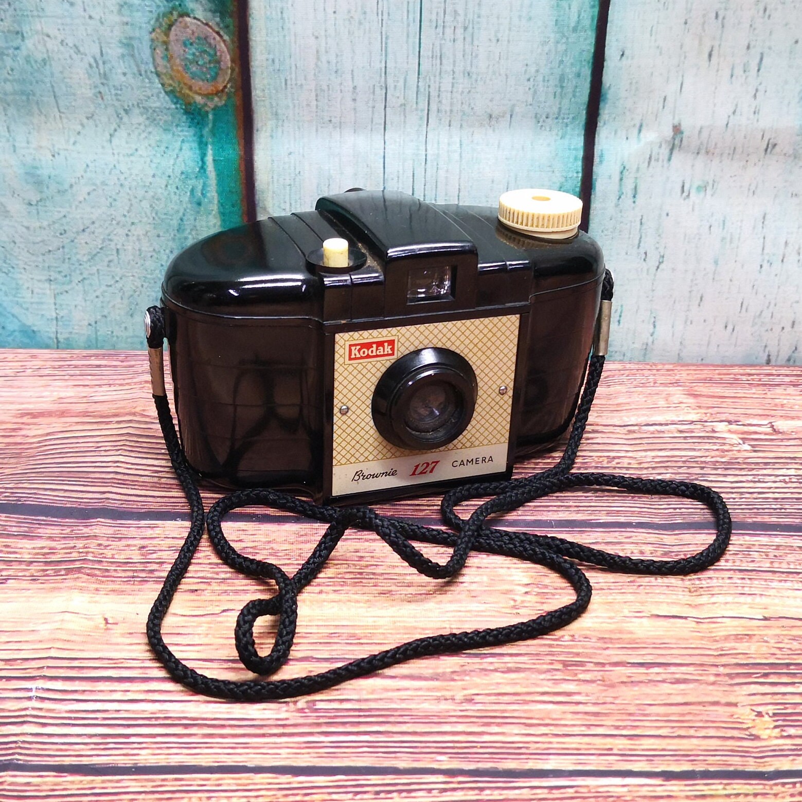Serviced 1950s Kodak Brownie 127 Roll Film Camera - Early First