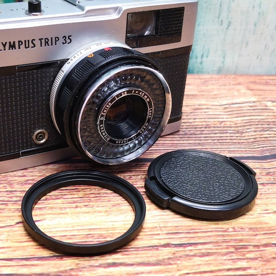 Olympus Trip 35: 43.5mm to 46mm Filter Step up Ring & Lens Cap - Etsy