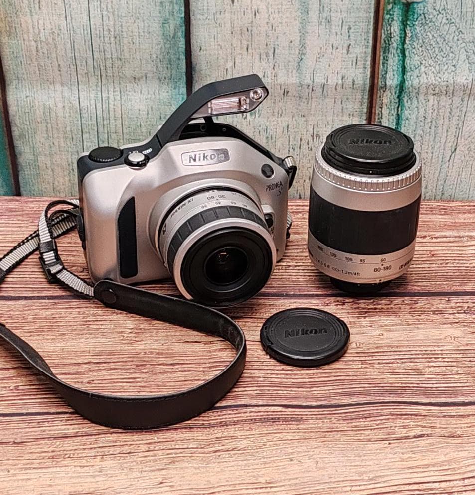 Nikon Pronea S APS SLR Film Camera With 30-60mm & 60-180mm Lenses