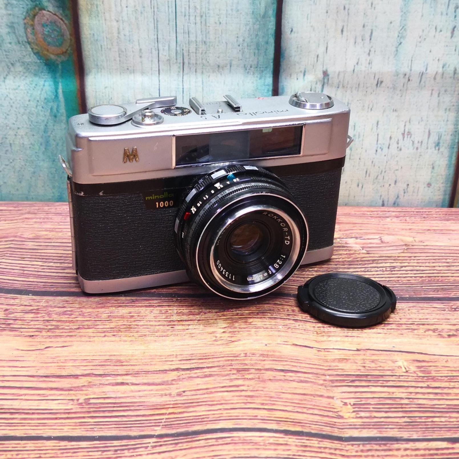 Serviced 1960s Minolta A5 35mm Film Camera - 45mm F2.8 Lens