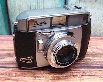 Serviced 1950s Balda Baldessa 1a 35mm Film Camera - Built in Rangefinder - 45mm f2.8 Lens