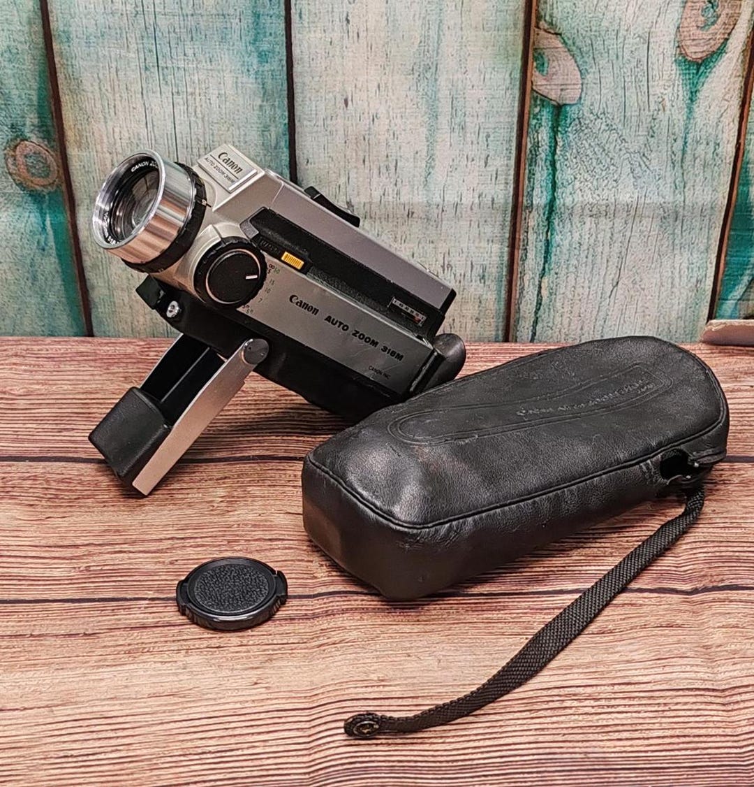 Caméra Super 8 Canon Autozoom 318M - Compacte Et Vintage, état Fonctionnel