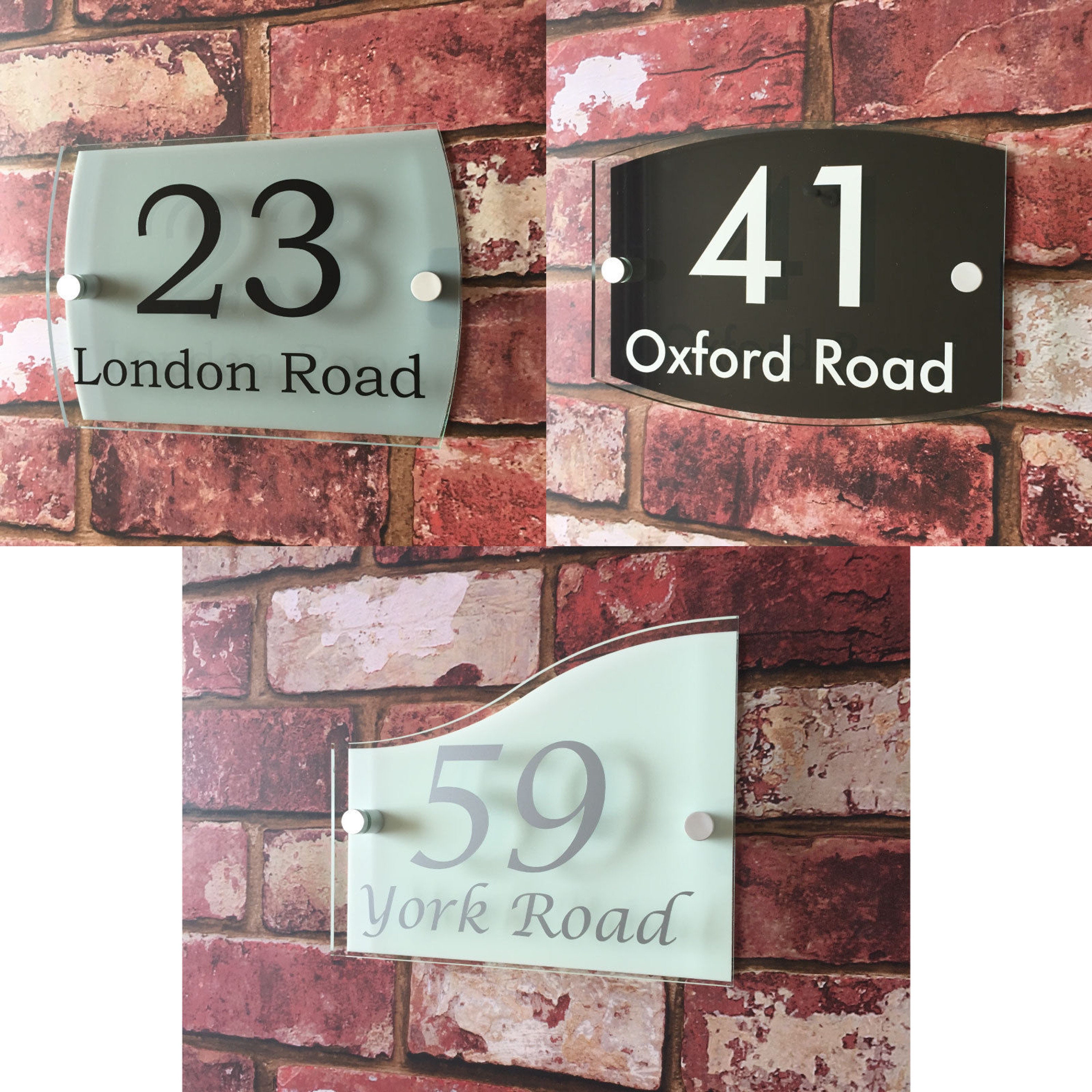 TARGHE PORTA UFFICI In Simil Ottone E Metallo Con Adesivo - Foto 9