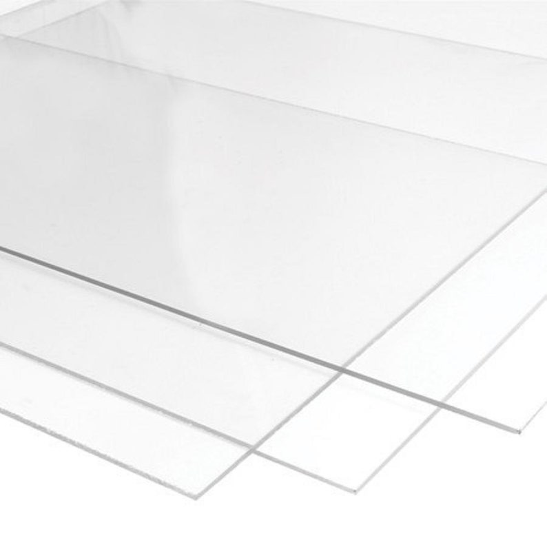 Colored Acrylic Sheet A5, 3mm Thick - DIY Craft Plastic Panel image 3