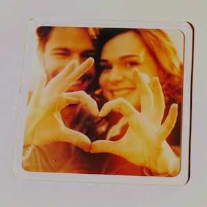 Custom Photo Acrylic Coaster: Personalized UV Printed Gift.