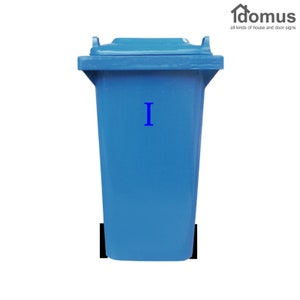 Wheelie Bin Number Roman Numbers | 20cm | 16 Colours