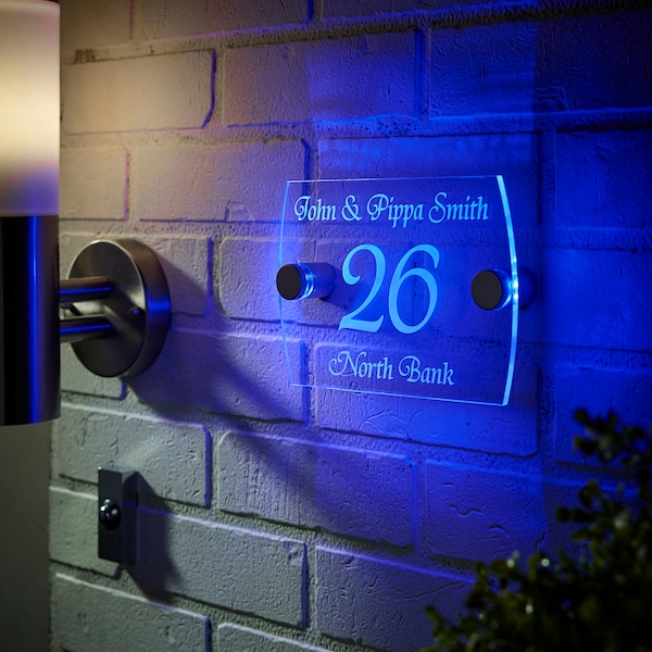 Led Address Sign - Etsy