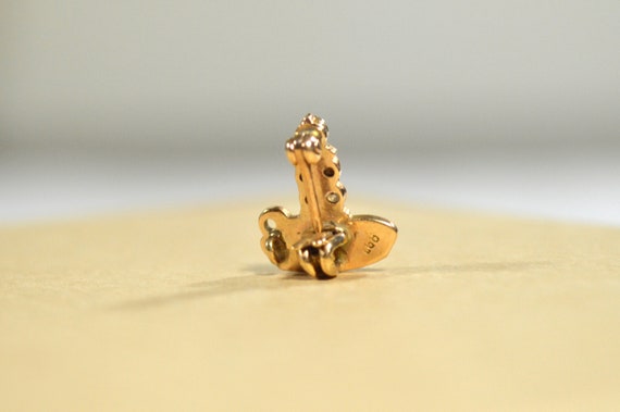 Vintage 10K Gold Alpha Lambda Delta Ruby & Seed P… - image 3