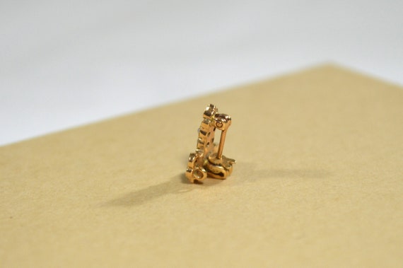 Vintage 10K Gold Alpha Lambda Delta Ruby & Seed P… - image 2