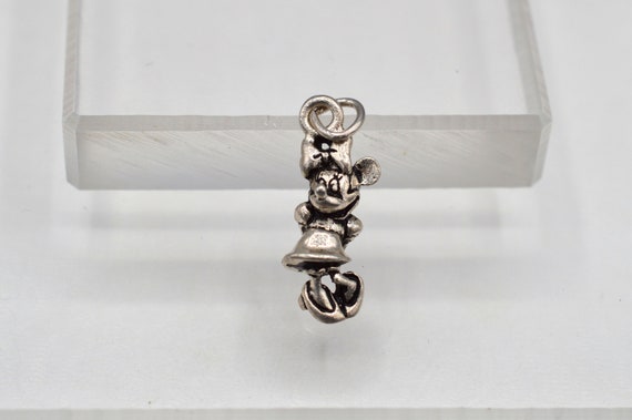 Vintage Sterling Silver Disney Minnie Mouse Charm - image 5