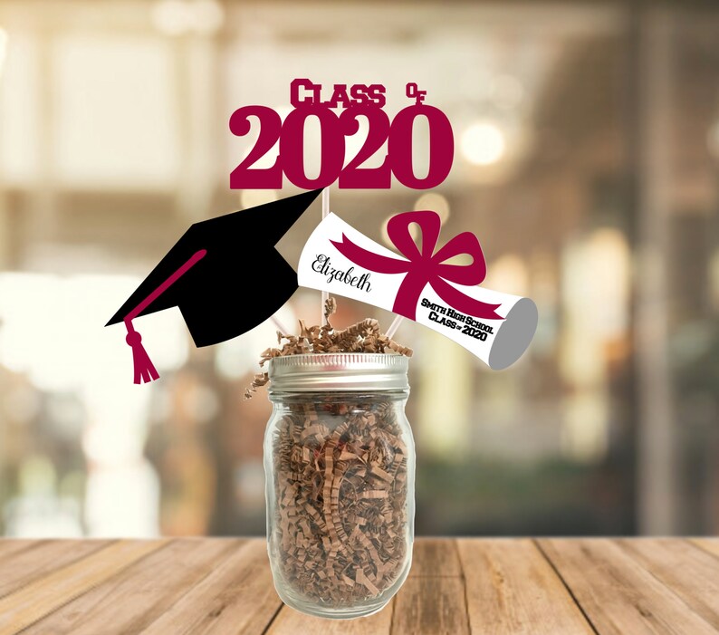 2020 Graduation Centerpiece / High School Graduation/College | Etsy