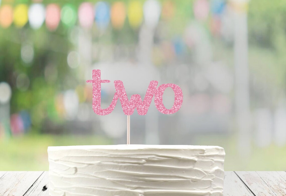 Number Birthday Cake Topper / Number Birthday Cupcake Topper / | Etsy