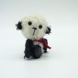 Handcrafted, teddy bear, original, collectable, miniature, jointed, mohair.
