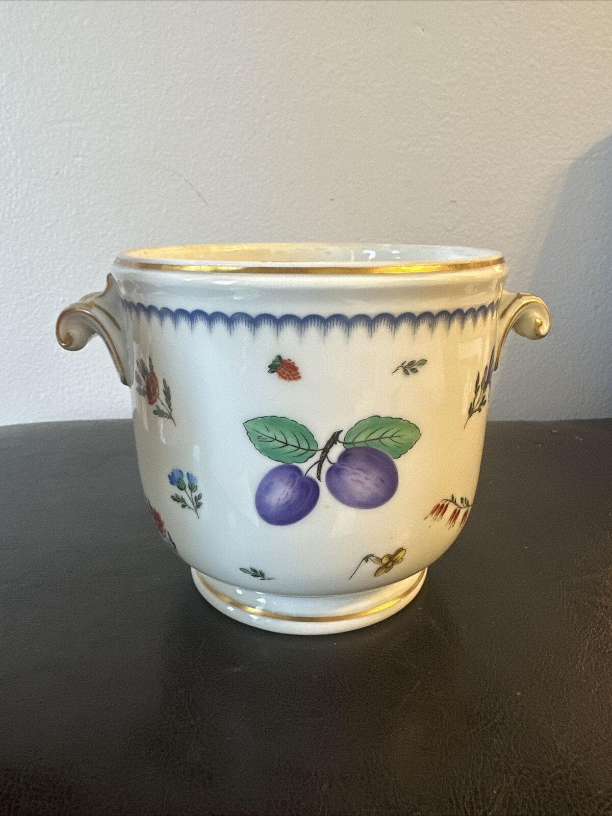 Richard Ginori Fruits and Flowers Italian Cache Pot - Etsy