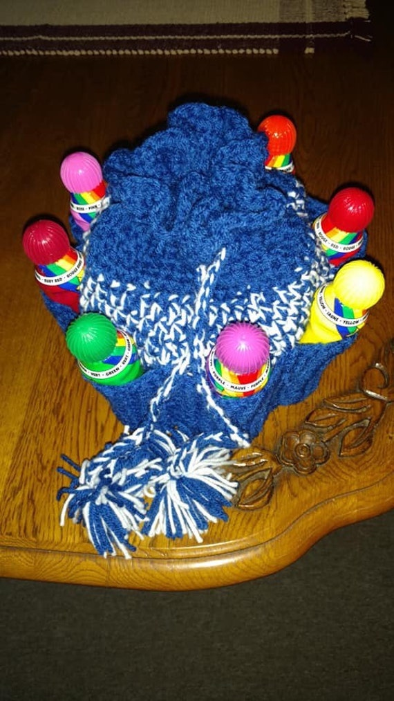 crochet bingo bag