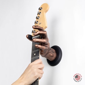 Copper GuitarGrip Hand Shaped Wall Mounted Guitar Hanger - Left Grip