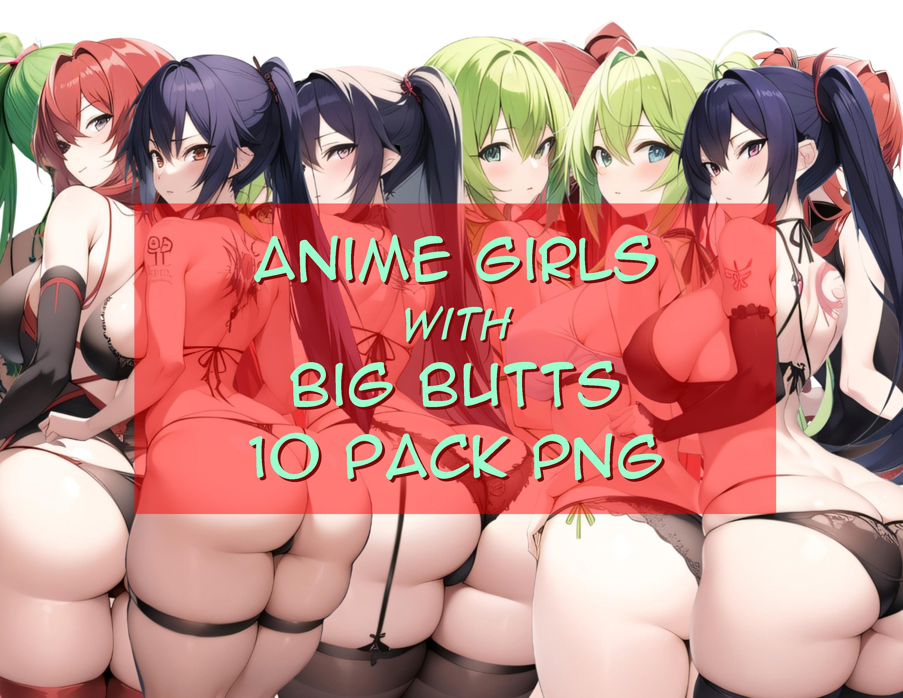 Big booty anime girls deals