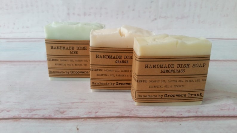 GrooversTrunk Dish Washing Soap Bars