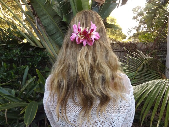 Tropical Hair Flower Comb  display picture 3