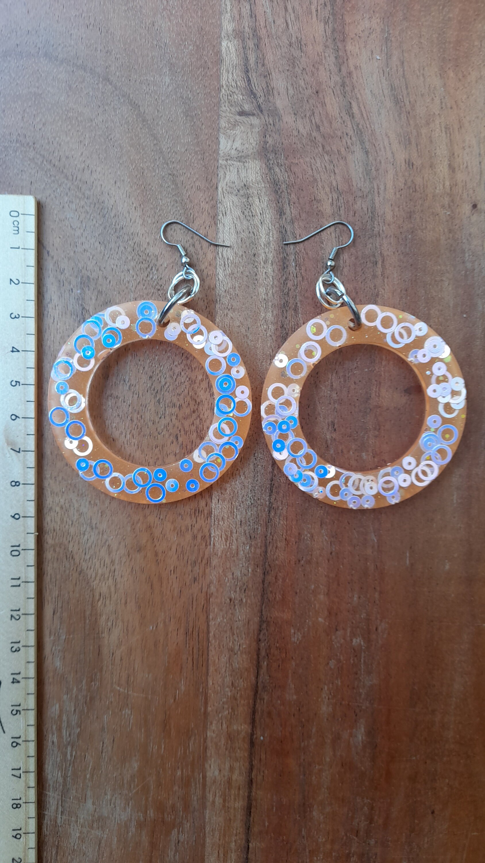 Retro Futuristic Earrings 