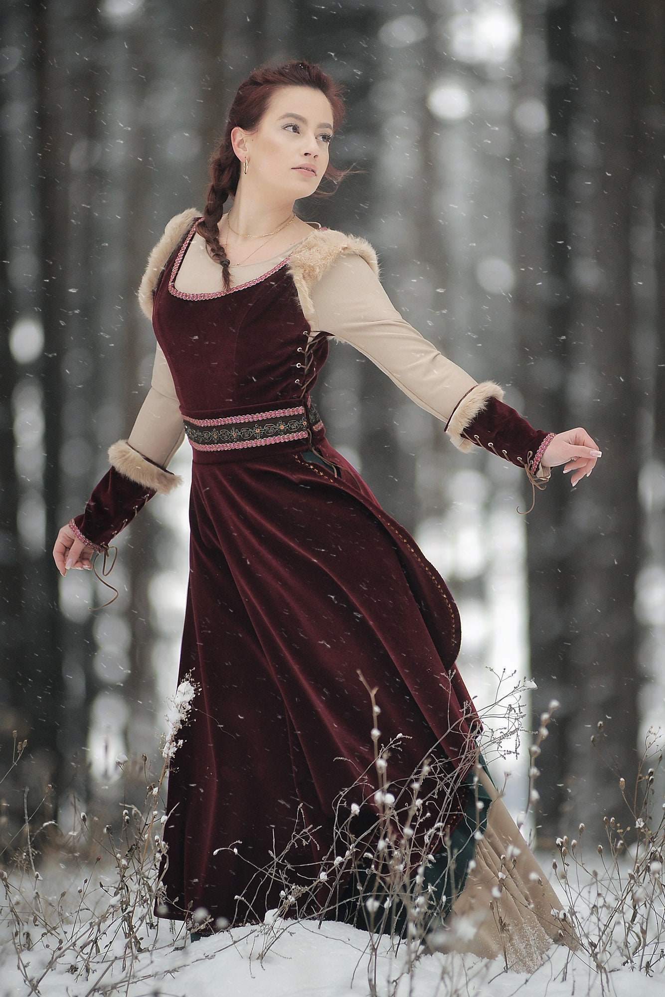 fantasy beautiful medieval dresses