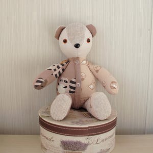 Memory Teddy Bear: Keepsake Stuffed Animal Made from Baby Clothes