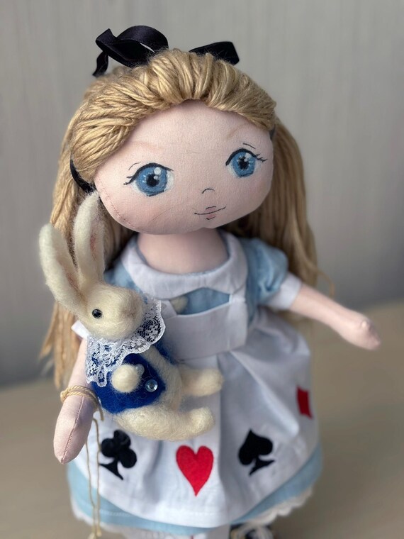 Alice embroidery Skirt アリス ラビット うさぎ 刺繍 不思議の国の  